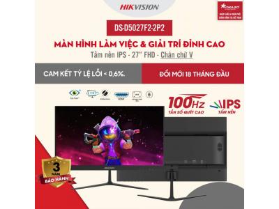 Màn hình Hikvision 27 inch IPS - DS-D5027F2-2P2 - Hiển thị vượt trội, hiệu suất cao.