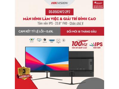 Màn hình Hikvision 24 inch IPS - DS-D5024F2-2P2 - Màn hình sắc nét, hiệu suất mạnh mẽ.